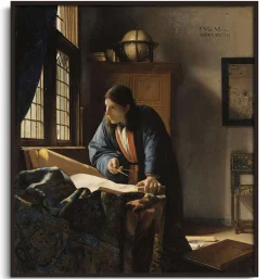 Cheap Le géographe - Johannes Vermeer Vermeer
