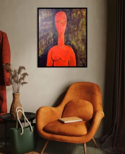 Fashion Le grand buste rouge - Amedeo Modigliani Modigliani