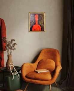 Fashion Le grand buste rouge - Amedeo Modigliani Modigliani