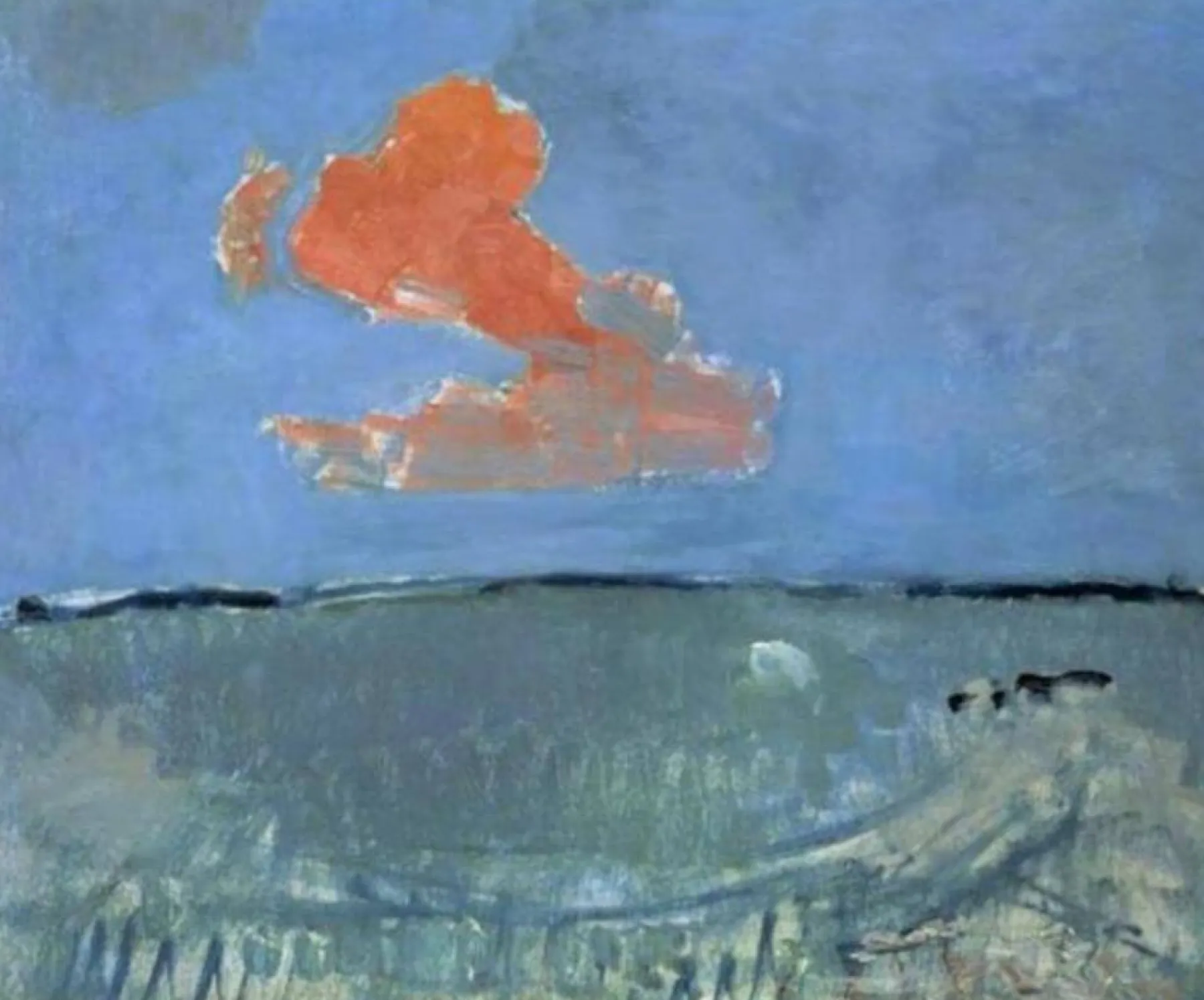 Cheap Le nuage rouge - Piet Mondrian Mondrian