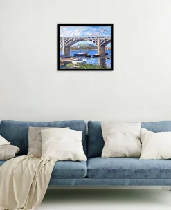 Store Le Pont sur la Seine à Argenteuil - Claude Monet Monet