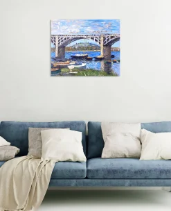 Store Le Pont sur la Seine à Argenteuil - Claude Monet Monet
