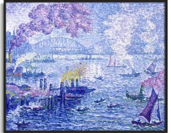 Fashion Le Port de Rotterdam - Paul Signac Signac