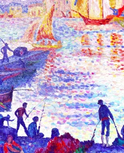 Best Sale Le Port de Saint-Tropez - Paul Signac Signac