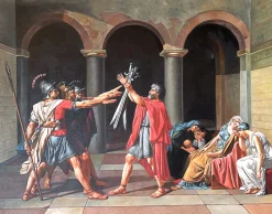 Cheap Le Serment des Horaces - Jacques-Louis David David