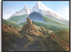 Hot Le Watzmann - Caspar David Friedrich Friedrich