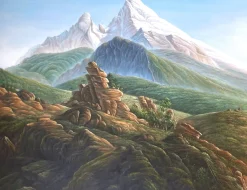 Hot Le Watzmann - Caspar David Friedrich Friedrich