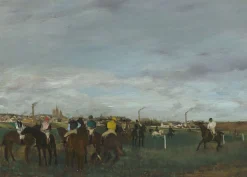 Cheap Les Courses - Edgar Degas Degas