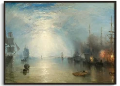 Shop Les quillards soulèvent les braises au clair de lune - William Turner Turner