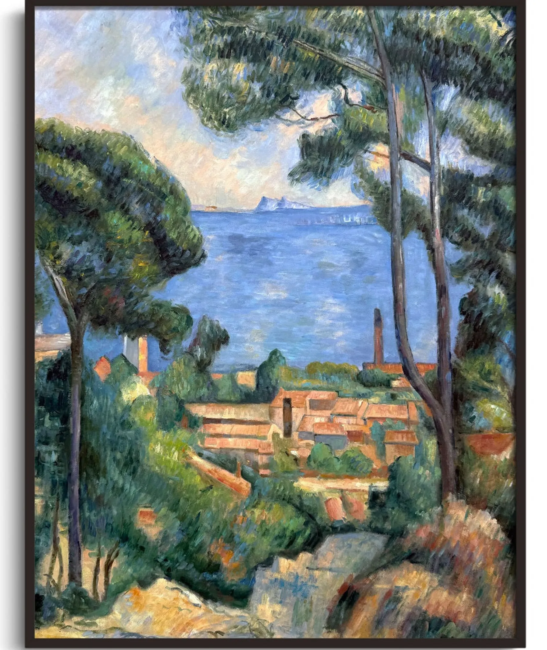 Cheap L'Estaque et le Château d'If – Paul Cézanne Cézanne
