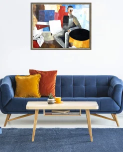 Store L'Homme assis - Roger de La Fresnaye De La Fresnaye