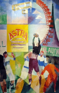 Store L'Équipe de Cardiff - Robert Delaunay Delaunay