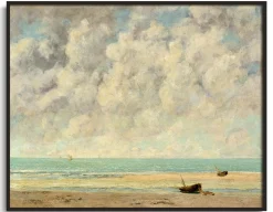 Shop Mer calme I - Gustave Courbet Courbet