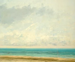 Cheap Mer calme II - Gustave Courbet Courbet