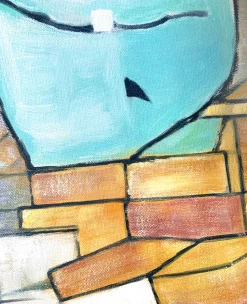 Hot Nature morte au pot de gingembre II - Piet Mondrian Mondrian