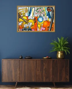 Clearance Nature morte avec violoncelle et contrebasse – Max Beckmann Beckmann