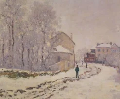 Cheap Neige à argenteuil - Claude Monet Monet