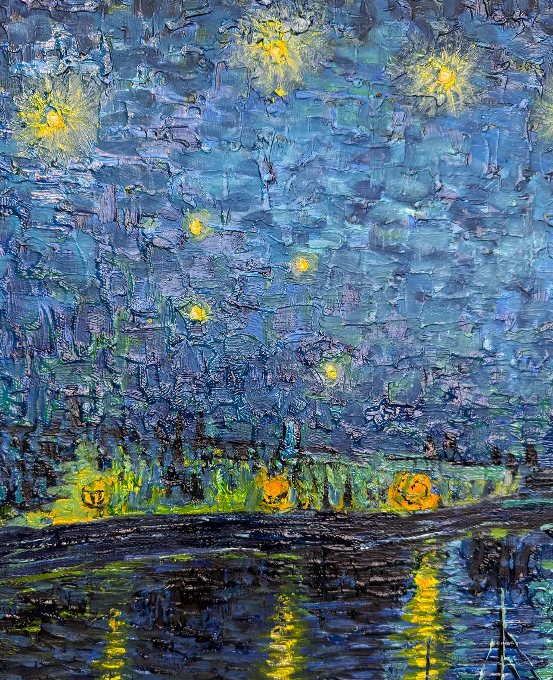 Cheap Nuit étoilée sur le Rhône - Vincent Van Gogh Van Gogh
