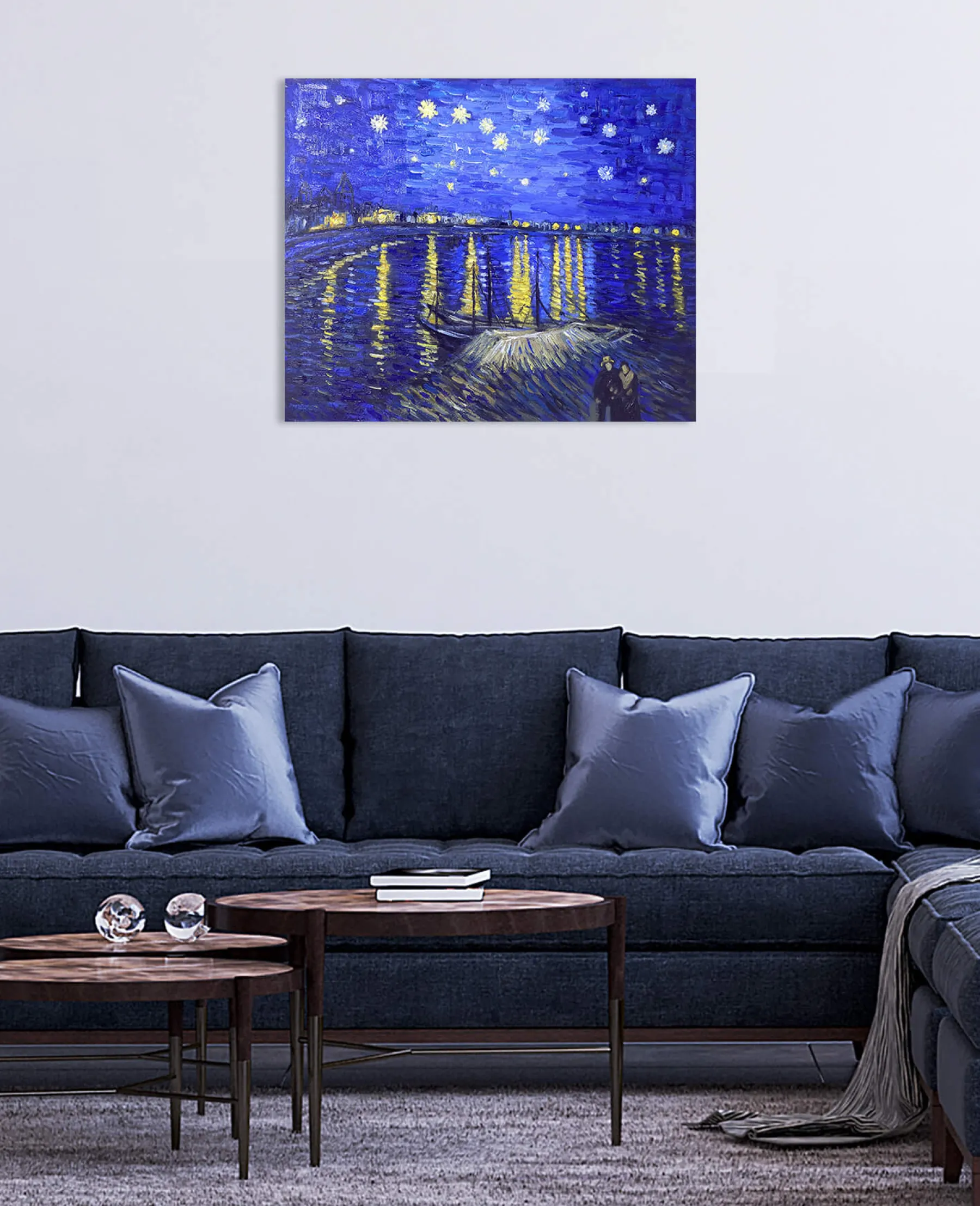 Cheap Nuit étoilée sur le Rhône - Vincent Van Gogh Van Gogh