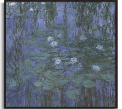 Discount Nymphéas bleus - Claude Monet Monet