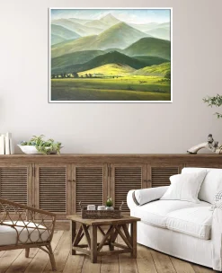 Clearance Paysage dans le Riesengebirge - Caspar David Friedrich Friedrich
