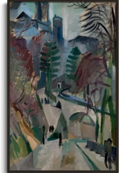 Store Paysage de Laon - Robert Delaunay Delaunay
