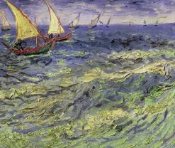 Shop Paysage marin aux Saintes-Maries II - Vincent Van Gogh Van Gogh