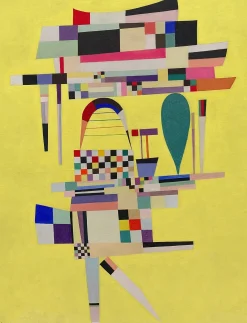 Cheap Peinture jaune - Vassily Kandinsky Kandinsky
