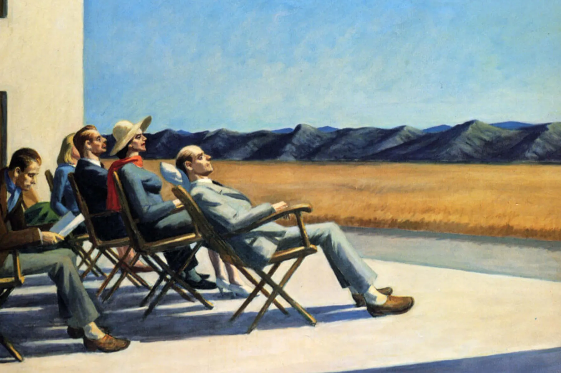 New People in the sun - Edward Hopper Hopper