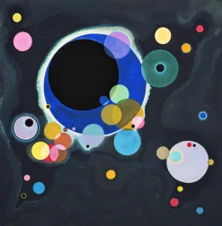 Shop Plusieurs cercles - Vassily Kandinsky Kandinsky