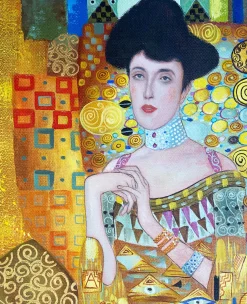 New Portrait d'Adele Bloch-Bauer I - Gustav Klimt Klimt