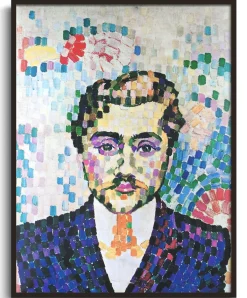 Cheap Portrait de Metzinger - Robert Delaunay Delaunay