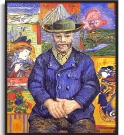Best Sale Portrait du père Tanguy - Vincent Van Gogh Van Gogh