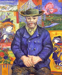 Best Sale Portrait du père Tanguy - Vincent Van Gogh Van Gogh