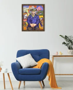 Best Sale Portrait du père Tanguy - Vincent Van Gogh Van Gogh