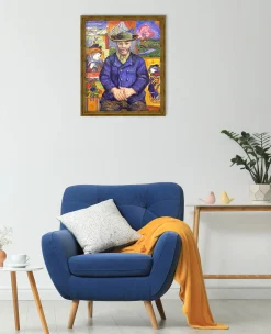 Best Sale Portrait du père Tanguy - Vincent Van Gogh Van Gogh