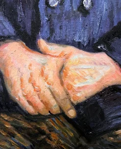 Best Sale Portrait du père Tanguy - Vincent Van Gogh Van Gogh