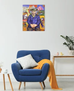 Best Sale Portrait du père Tanguy - Vincent Van Gogh Van Gogh