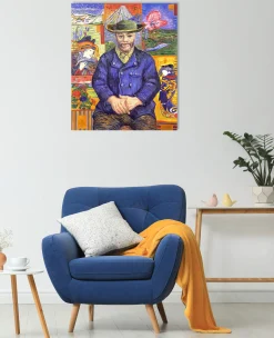 Best Sale Portrait du père Tanguy - Vincent Van Gogh Van Gogh