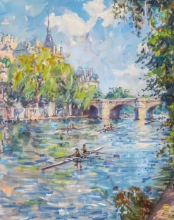 Clearance Rameurs sur la Seine x Monet Monet