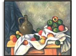 Sale Rideau, Cruchon et Compotier - Paul Cézanne Cézanne