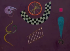 Store Ruban avec carrés - Vassily Kandinsky Kandinsky