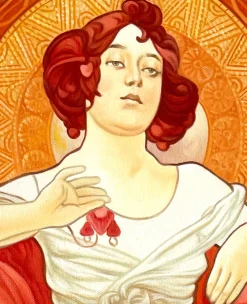 Clearance Ruby - Alfons Mucha Mucha
