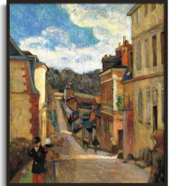 Hot Rue Jouvenet à Rouen - Paul Gauguin Gauguin