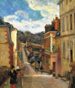 Hot Rue Jouvenet à Rouen - Paul Gauguin Gauguin