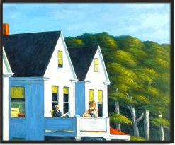 New Second Story Sunlight - Edward Hopper Hopper