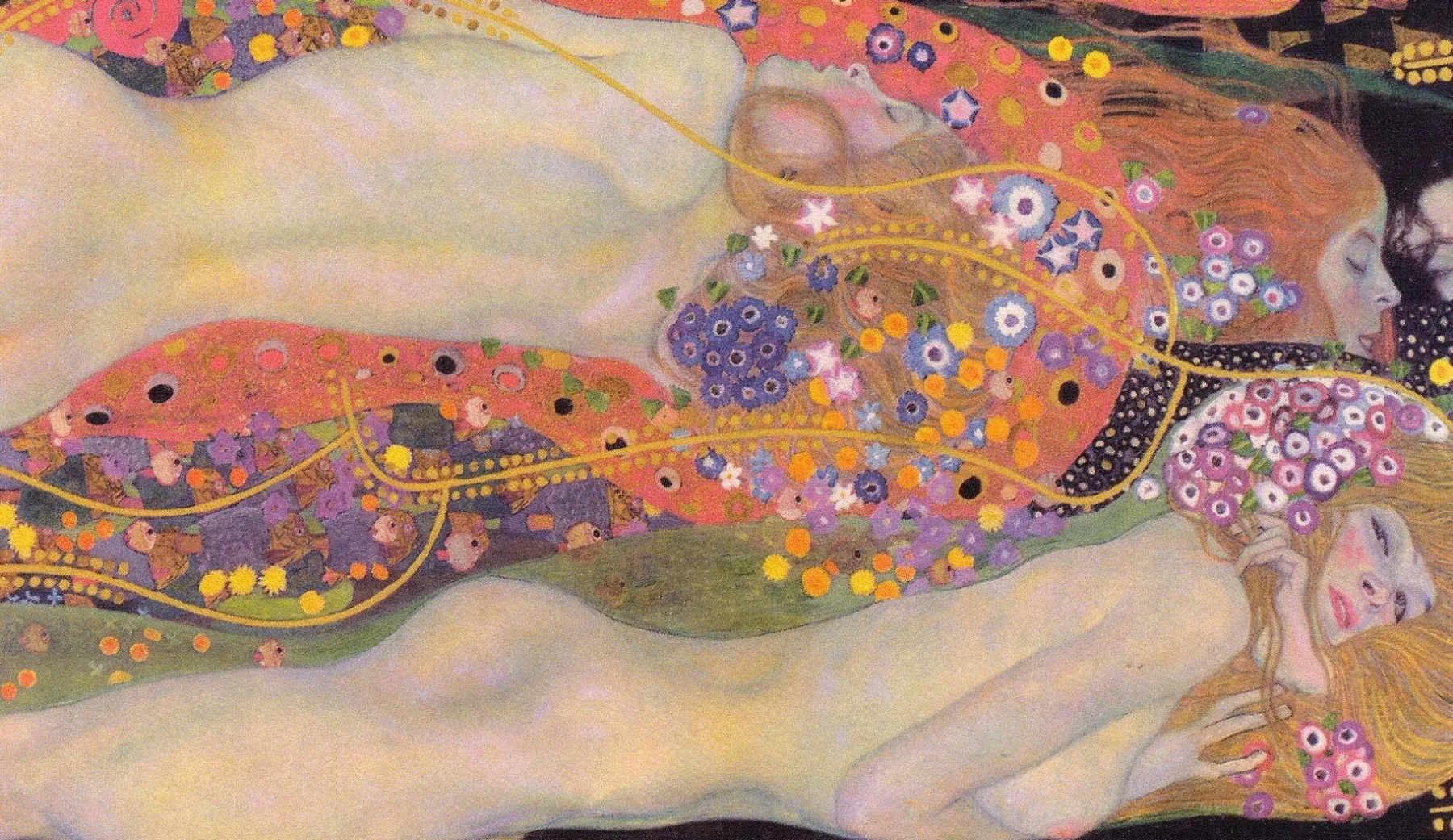 Online Serpents d'eau II - Gustav Klimt Klimt
