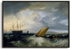 Hot Sheerness vu du Nore - William Turner Turner