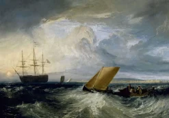 Hot Sheerness vu du Nore - William Turner Turner