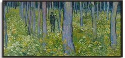 Flash Sale Sous-bois avec deux personnages - Vincent Van Gogh Van Gogh